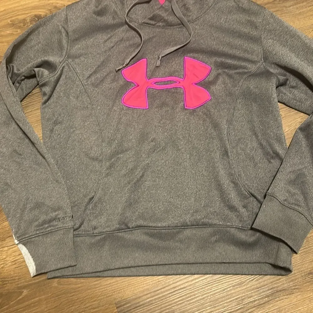 Under armour‎ ladies pullover sweat shirt hoodie size large